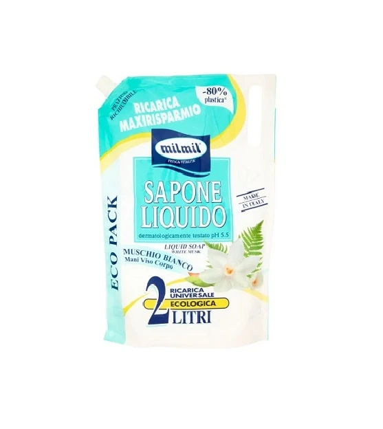 MILMIL SAPUN LICHID REZERVA 2L MUSCHIO BIANCO 